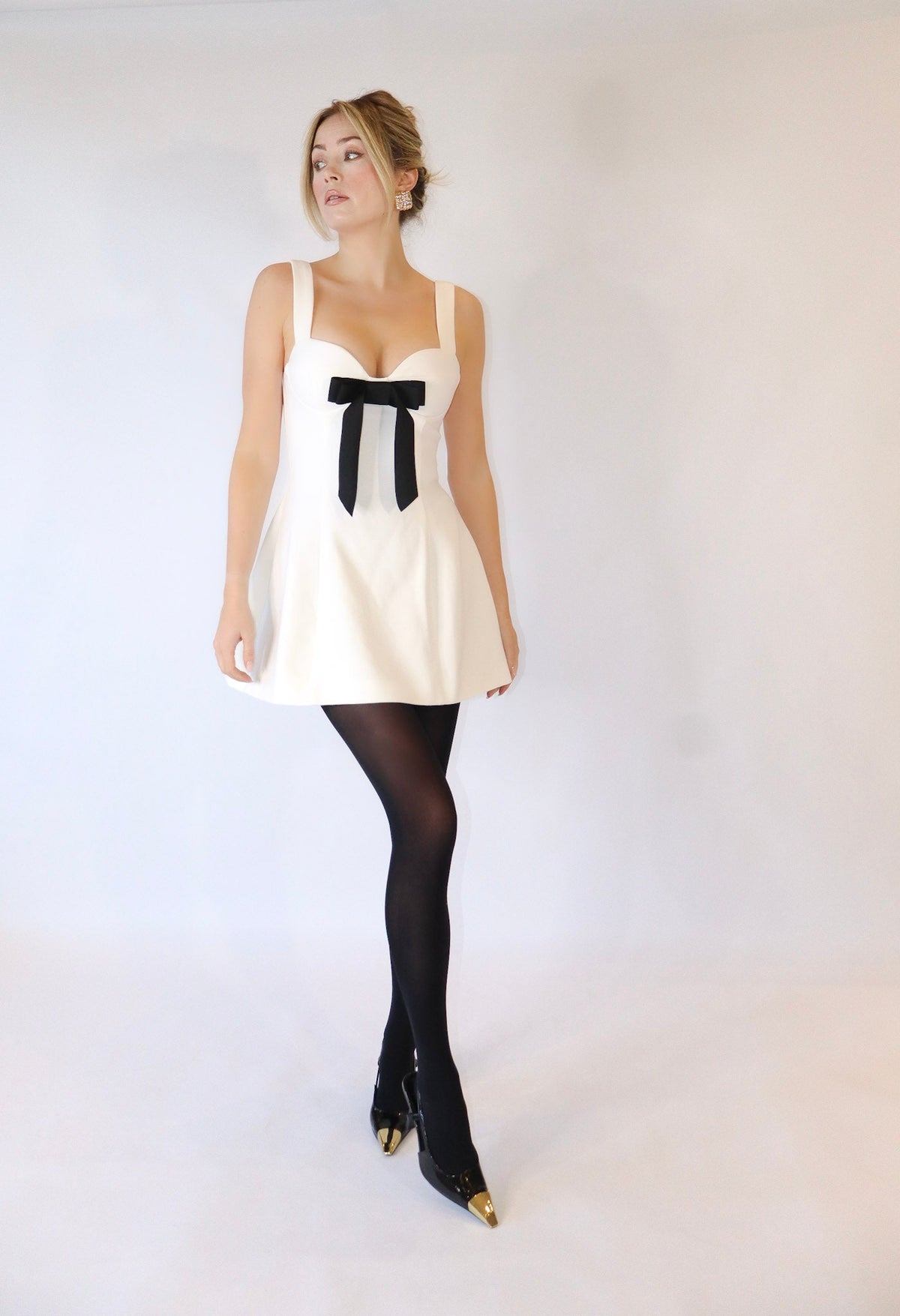 Darling 2.0 in Off-White (Non Velvet Bow)