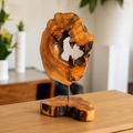 Olive Wood Unique Decorative Sculpture, home decor, gift
