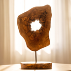 Olive Wood Unique Decorative Sculpture, home decor, gift