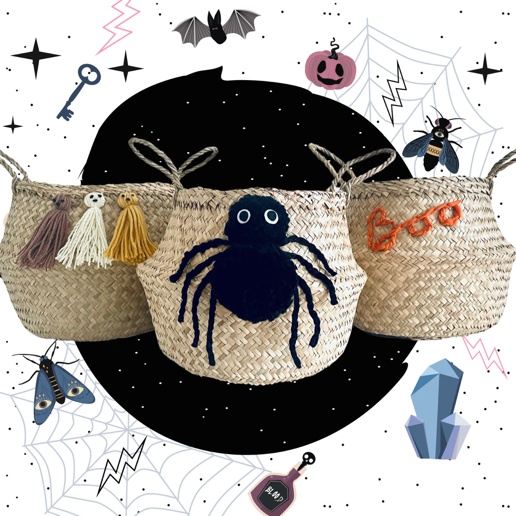 - Spider basket - Medium (Halloween)