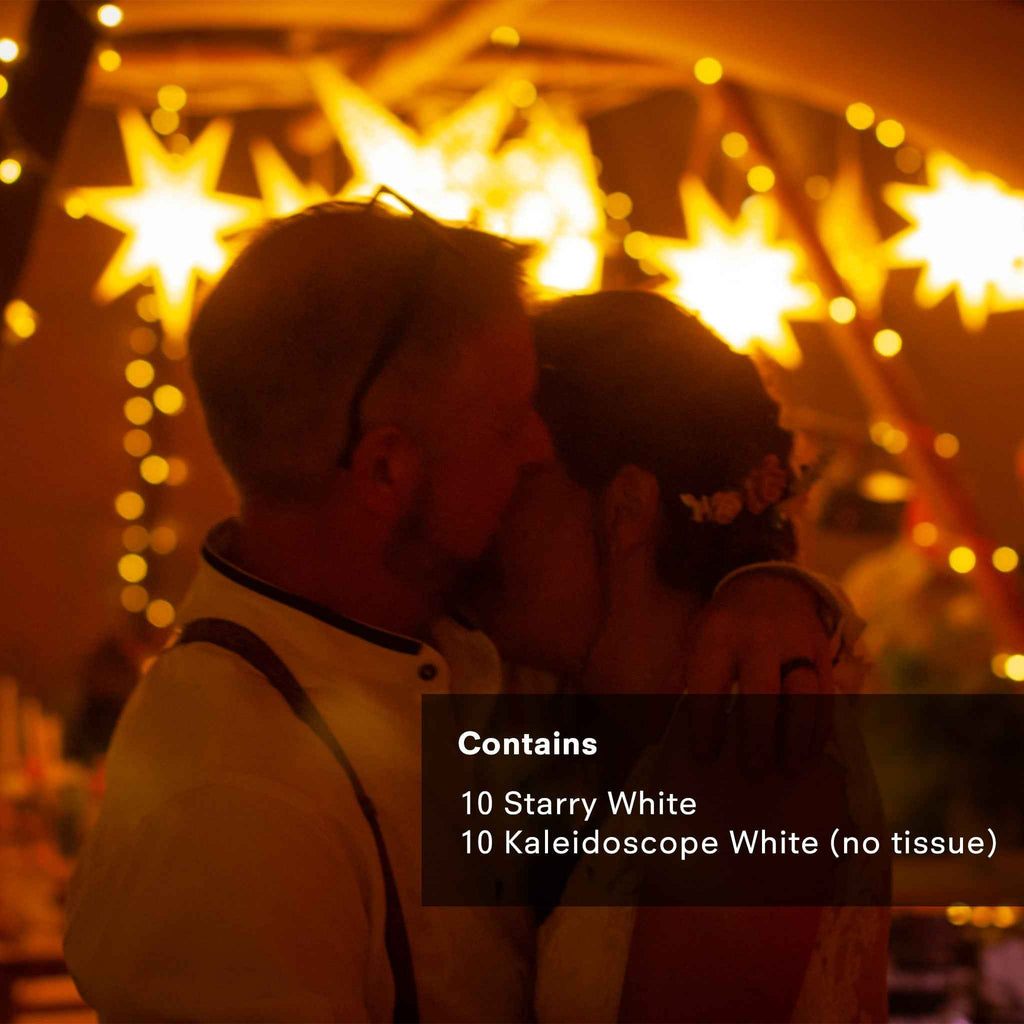 White Wedding Multi Pack: 20 Stars