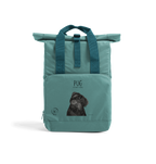 "Pug or Snorty Potato?" Ethical Backpack for Pug Lovers! Black Pug Version
