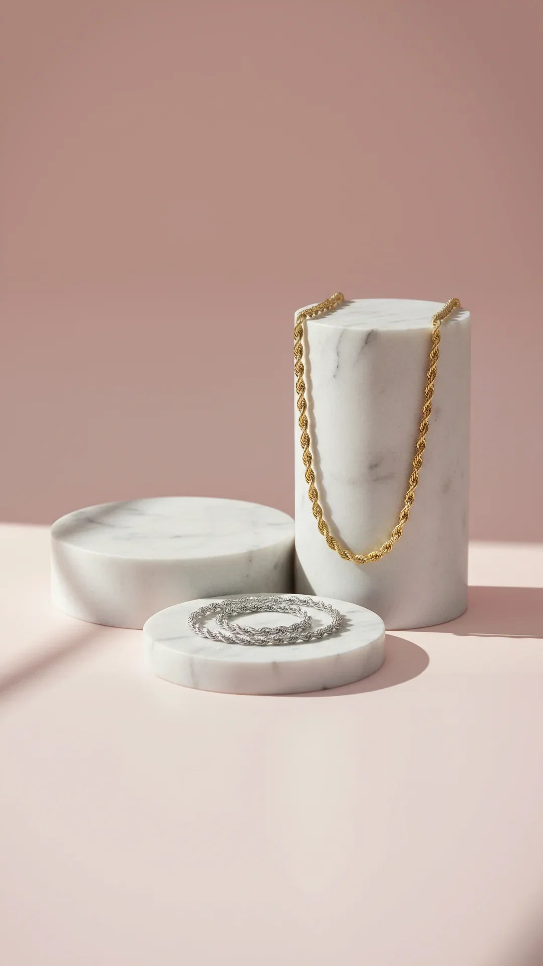 Twisted Rope Chain Necklace