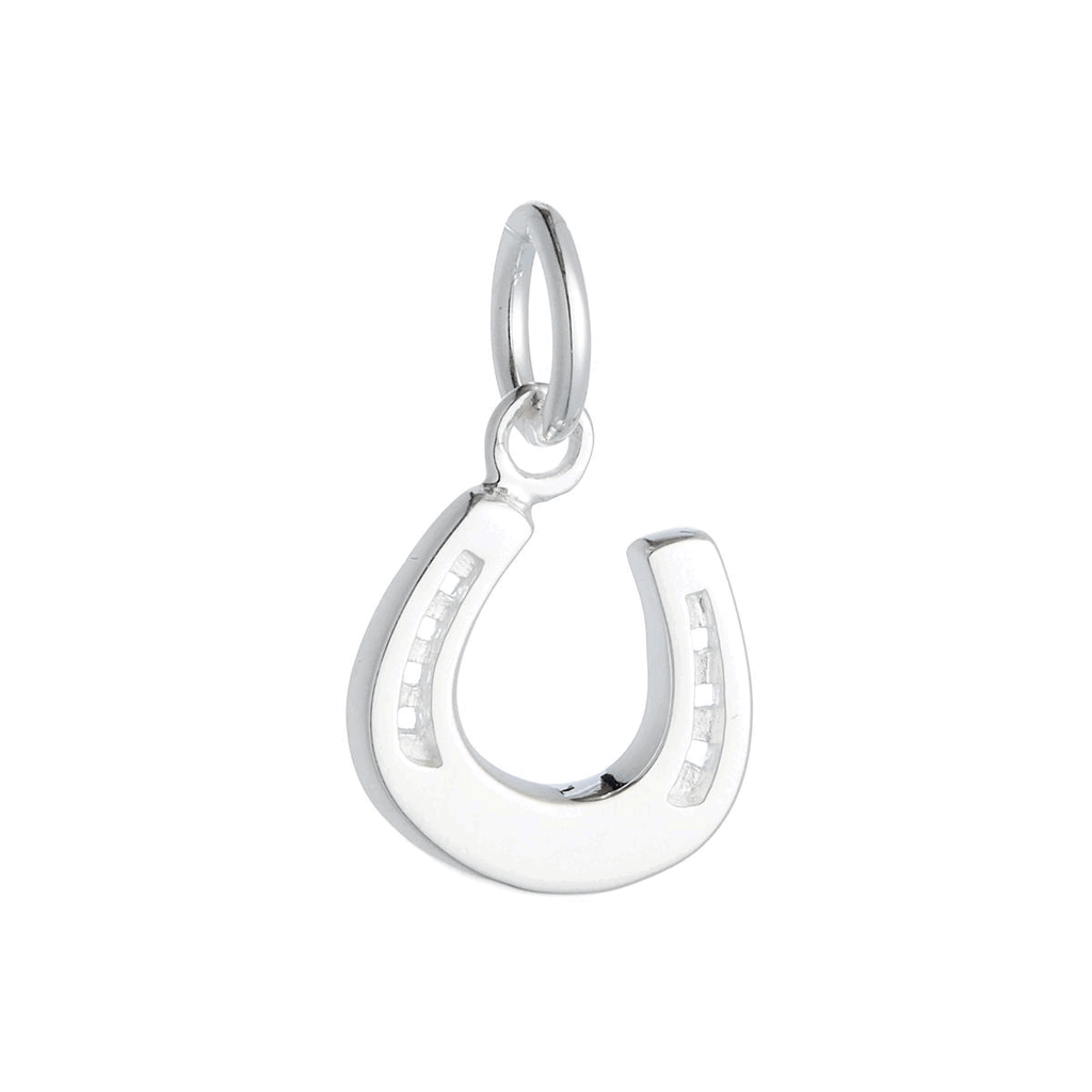 - Horse Shoe Lucky Silver Charm