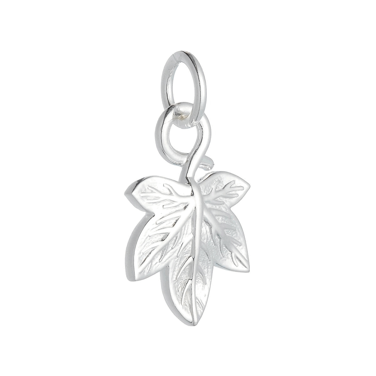 - Ivy Leaf Silver Charm