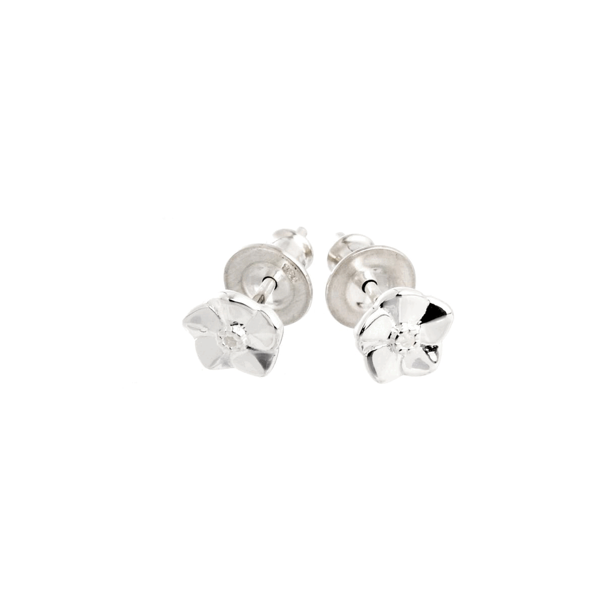 - Forget-Me-Not Tiny Silver Stud Earrings