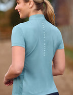 Dublin 1/4 Zip Breathable Short Sleeve Top