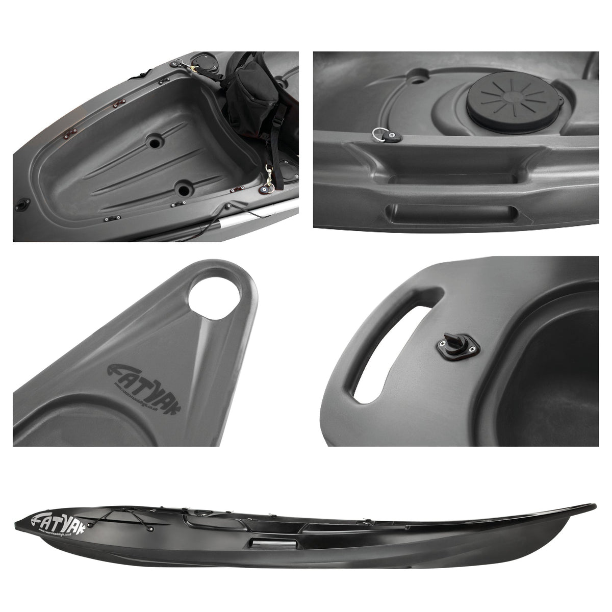 'Kaafu' Recycled Marine Plastic Kayak | Single Seater Package Deal