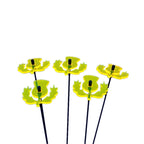 Medium Garden Décor Ornaments Set of 5 'Scottish Thistles'