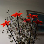 Garden Décor Ornaments Set of 5 'Shining Stars'