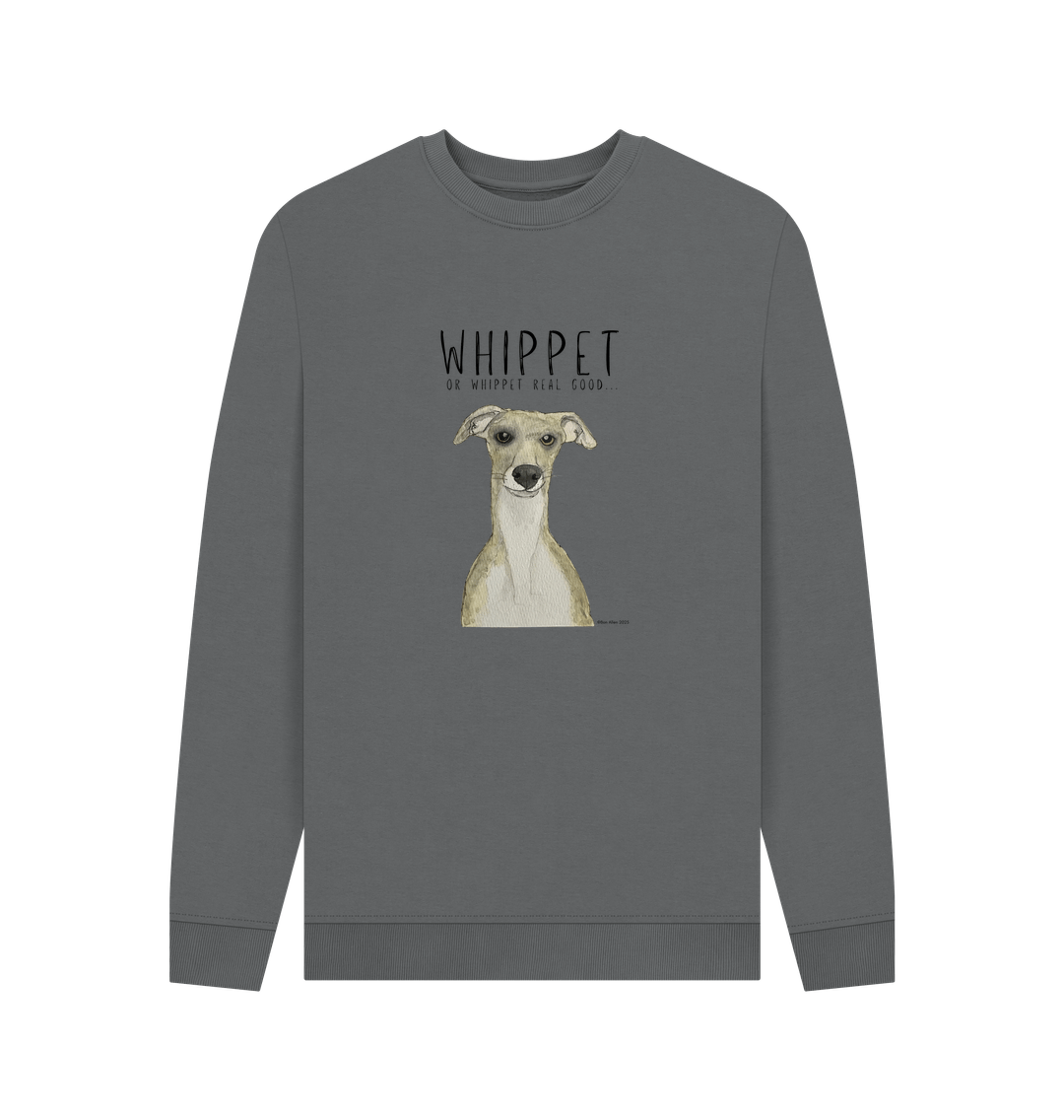 Whippet-Inspired Sweatshirt: Comfort, Style & Zoomie-Approved!