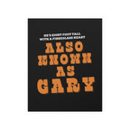 Blossoms - Gary (Black & Orange)