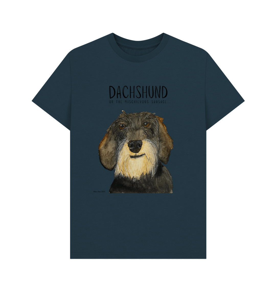 Wire Haired Dachshund Tee – Mischievous Hot Dog Energy!