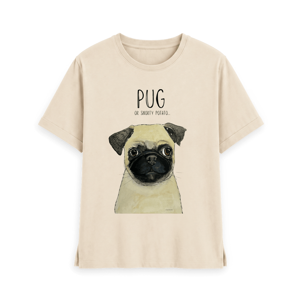 Pug Women's Relaxed Fit T Shirt
