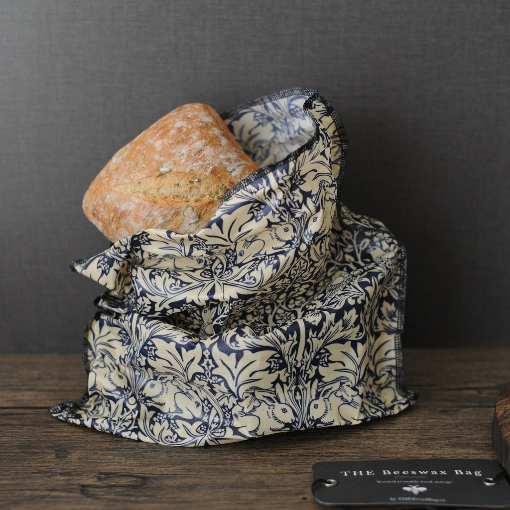 THE William Morris Beeswax Bag |Brother Rabbit