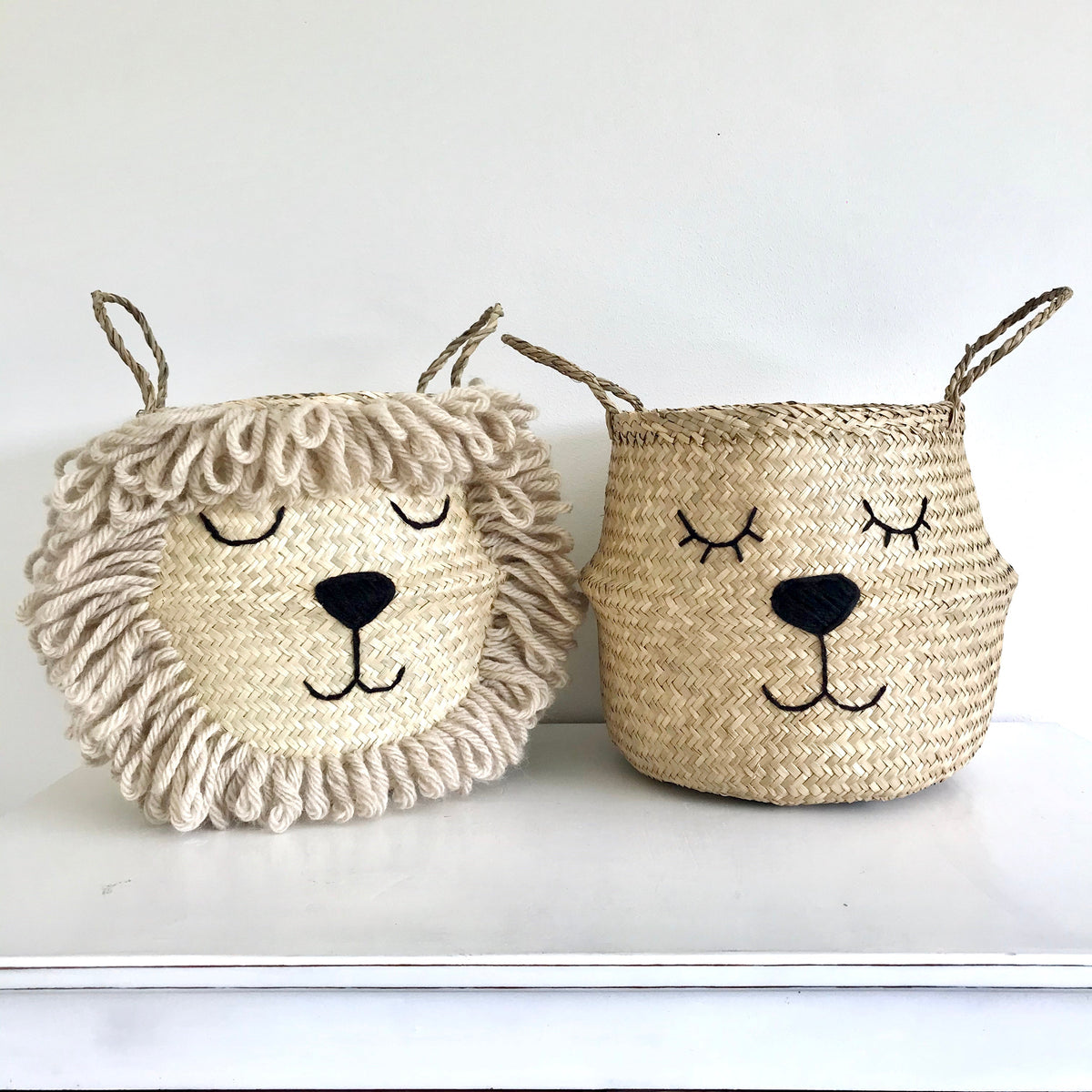 - Natural Lioness Basket - Large