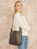 Yumi Brown Shoulder Bag