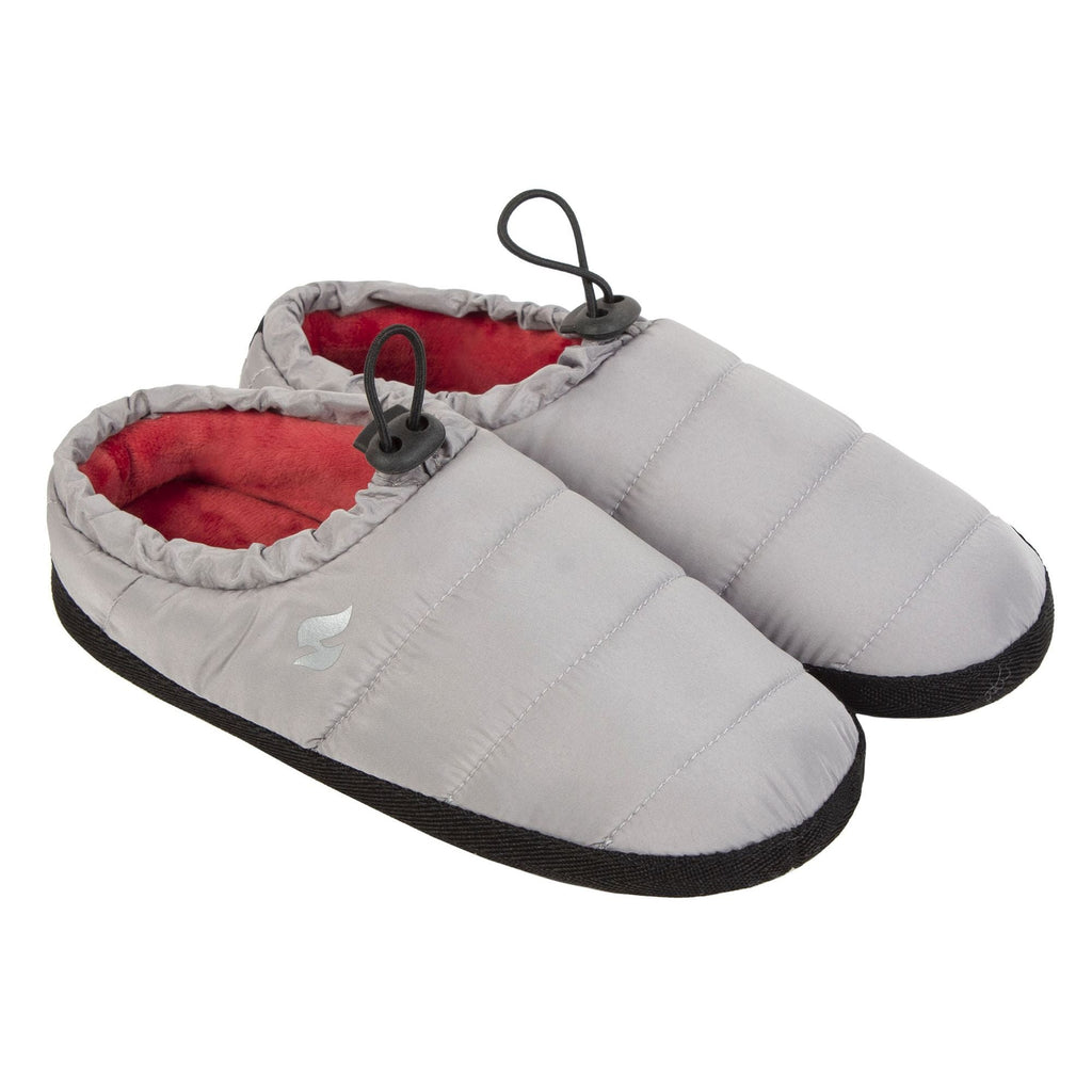 Ladies Cosy Winter Drawstring Slippers