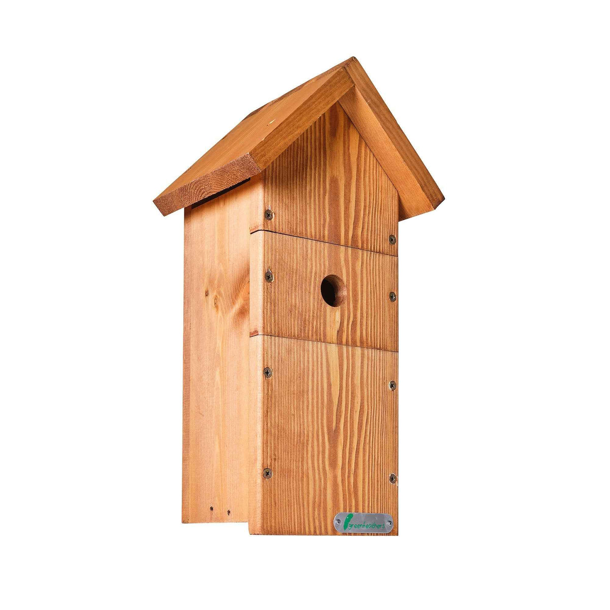 Large Handmade Wooden Bird Box