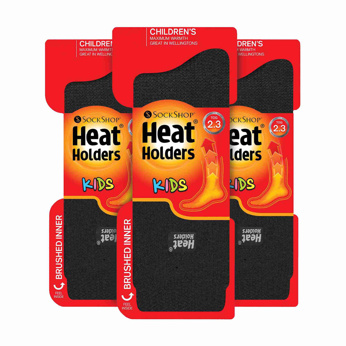 3 Pairs Childrens Ultimate Warm 2.3 TOG Winter Thermal Socks
