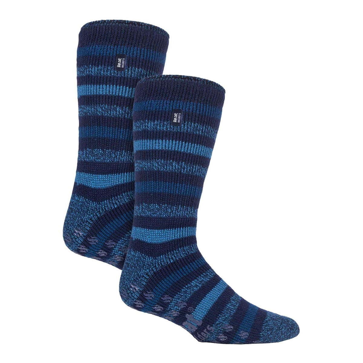 2 Pair Mens Winter Crew Slipper Socks