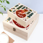 Personalised Scandi Fox Christmas Eve Box