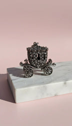 Princess Carriage Crystal Key Ring & Bag Charm