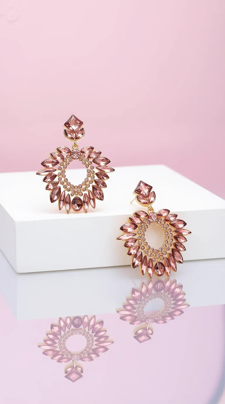 Luxe Crystal Drop & Dangle Earrings