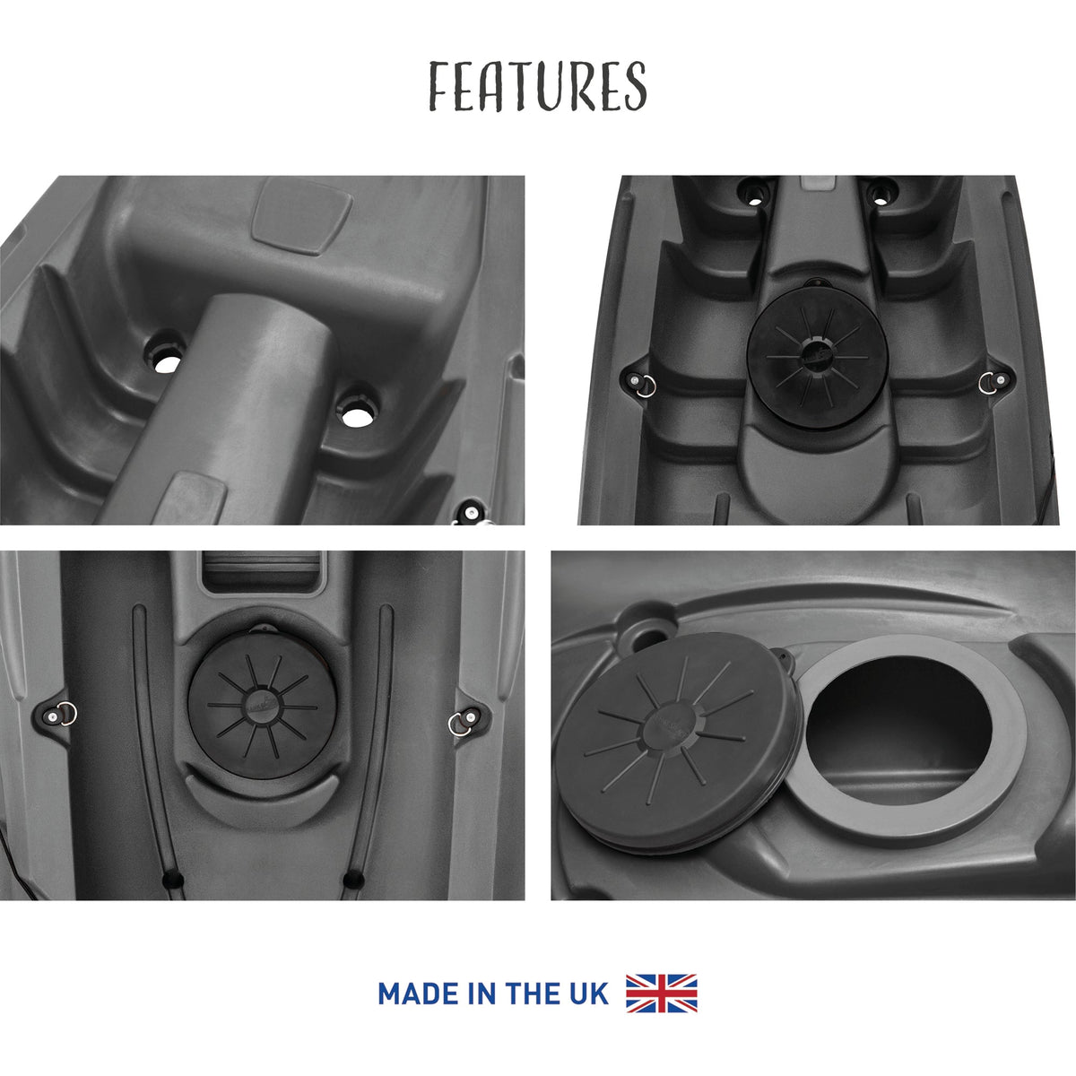 'Mahee' Recycled Marine Plastic Kayak | Double Seater Package Deal