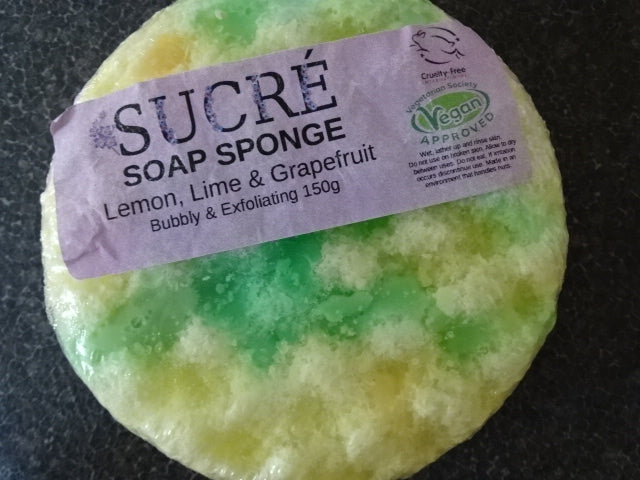 Soap Sponges (Vegan)  In Various Scents