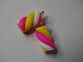 'Marshmallow Twist'  Polyclay Charms