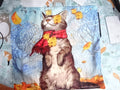'Autumn Cat'  Cushion Cover   40cm x 40cm ( Approx)
