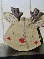 Cute Festive Reindeer Coaster Set Gift