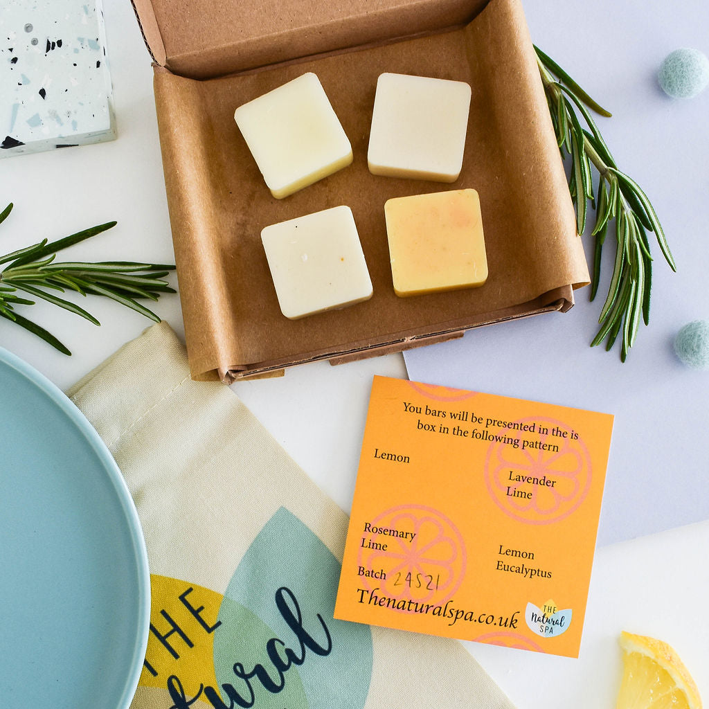 - Citrus  Mini Conditioner Bar Sampler - gift set with 4 mini conditioner  bars