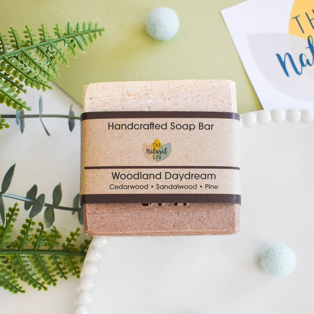 - Woodland Daydream, Cold Process Soap - Cedar, Pine and Sandalwood - 3 different styles