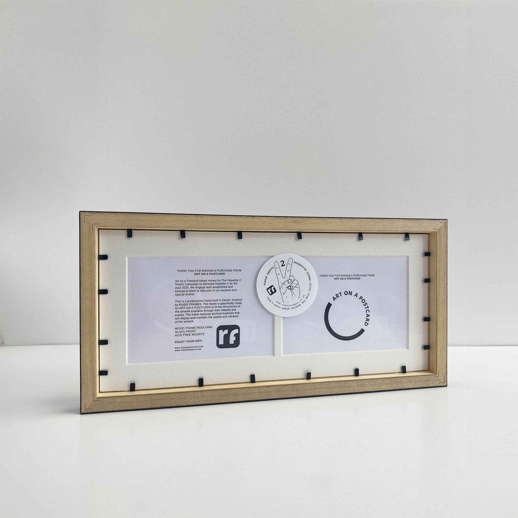 Twin Wooden Frames (10x15cms) (A6) Landscape