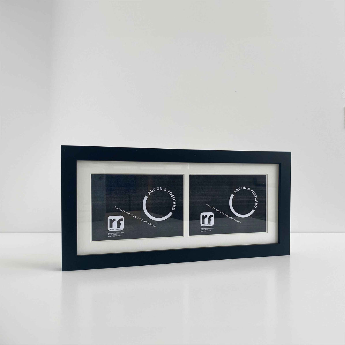 Twin Wooden Frames (10x15cms) (A6) Landscape