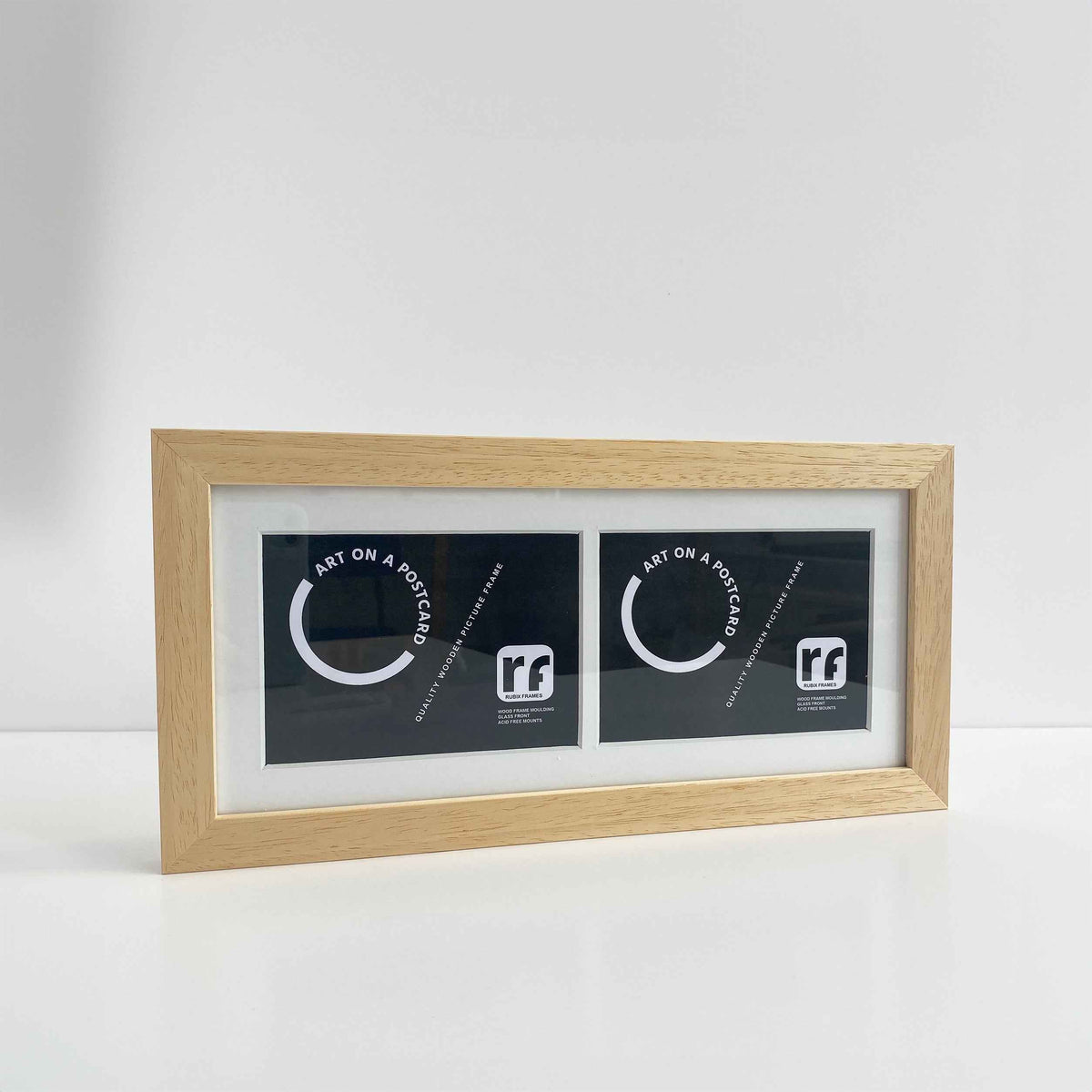 Twin Wooden Frames (10x15cms) (A6) Landscape