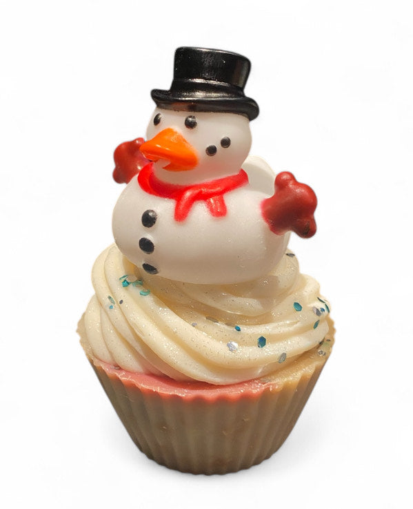 Cupcake Soap with Rubber Duck Topper