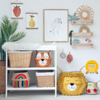 - Yellow Lion Basket - Extra Large