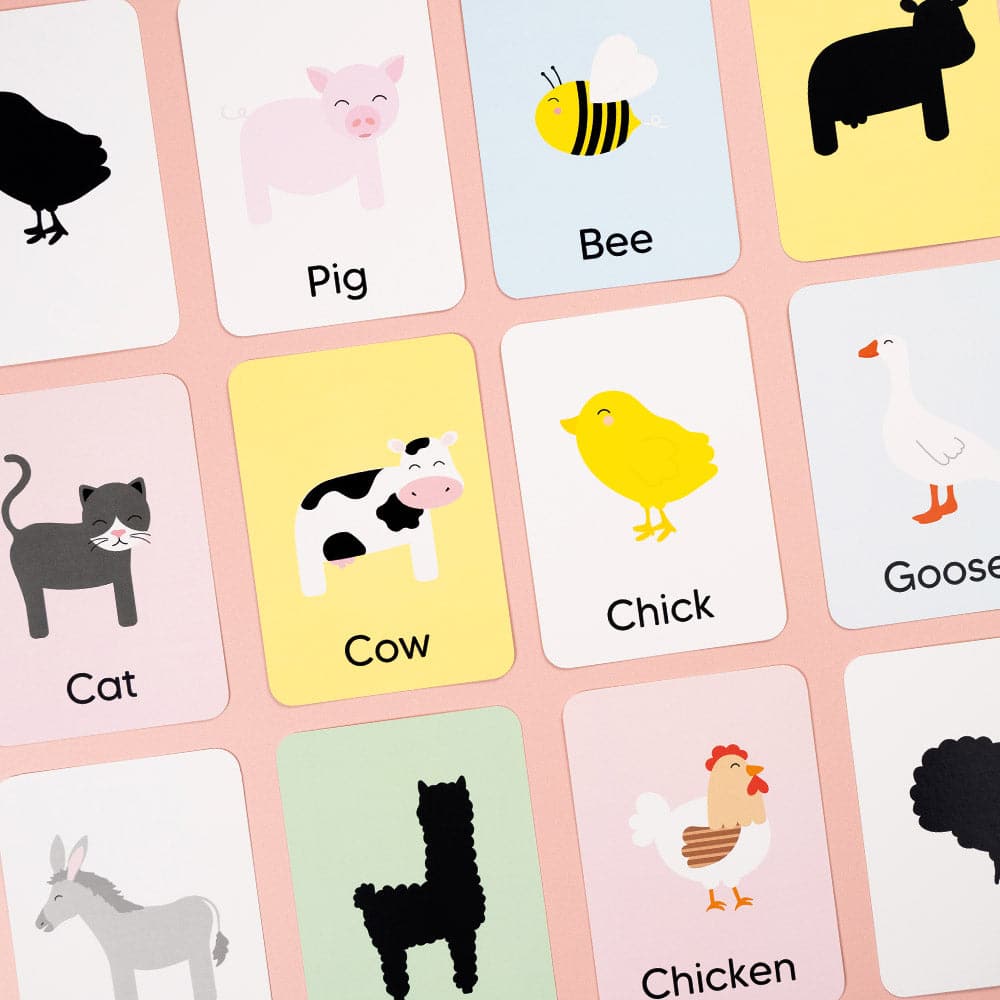First Farm Animal Flash Cards
