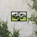 School of Fish Garden Mirror