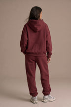 COZY Adult Tracksuit Burgundy Set