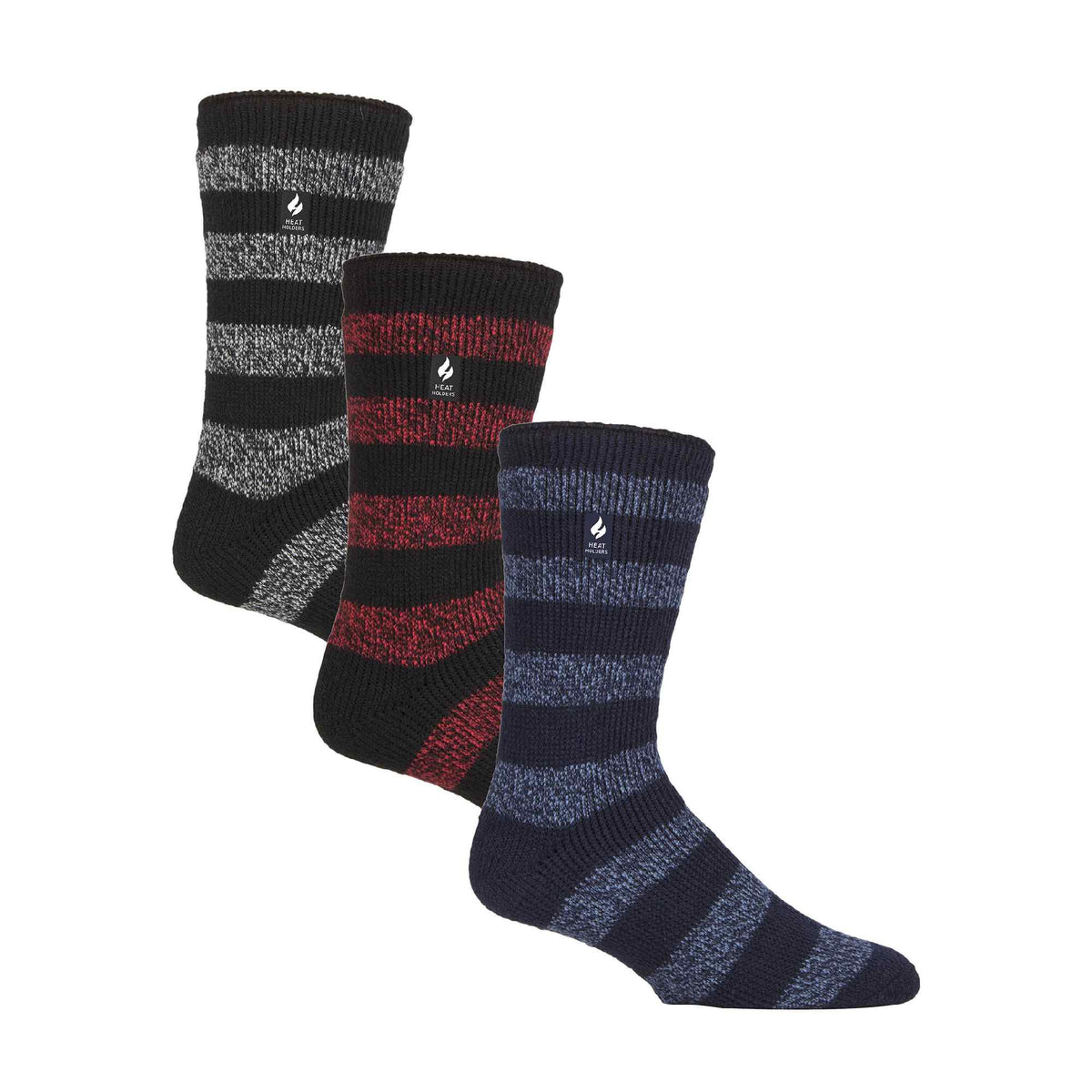 3 Pack Mens Insulated Thermal Socks for Winter