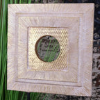 Kudi Luxury Gold Home Ornament Square Shape 38cm