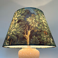 Forbidden Forest Velvet Steep Empire Lampshade | Handmade Ceiling Light Shade | UK
