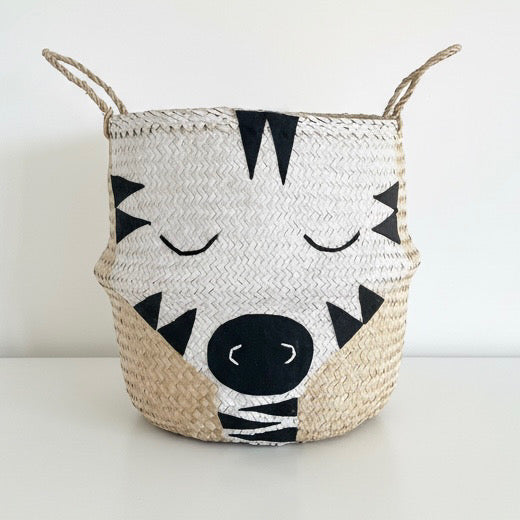 - Zebra Basket - Extra Large
