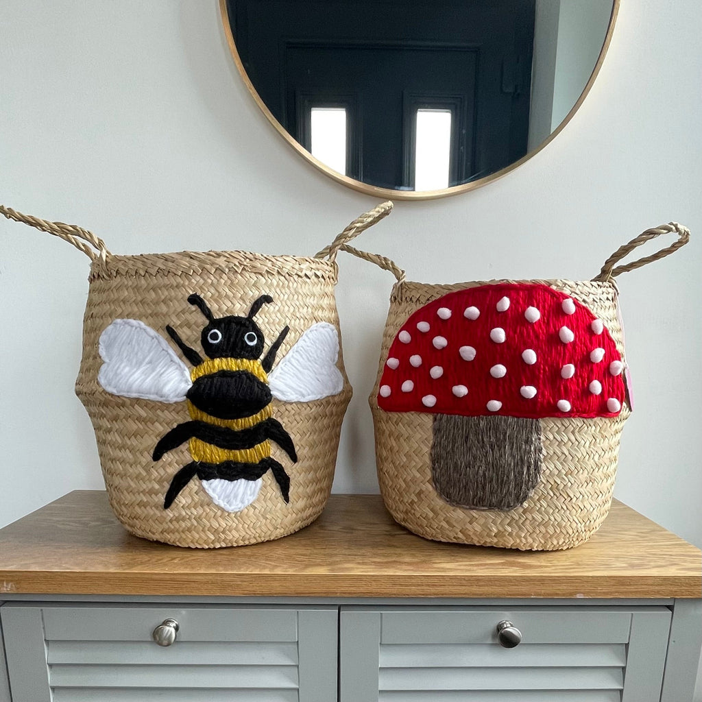 - Bumble Bee Basket - Medium