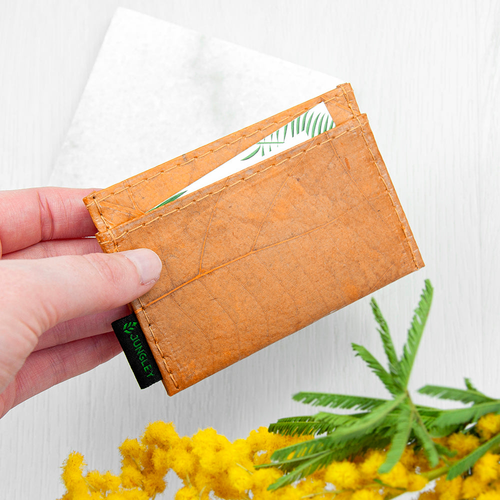 Vegan Leather Minimalist Card Holder
