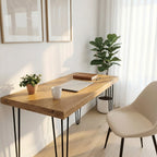 LARIA Oak Makeup / Dressing Table